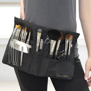 Make-up designory barber/brush apron 15.25"X9.25"
